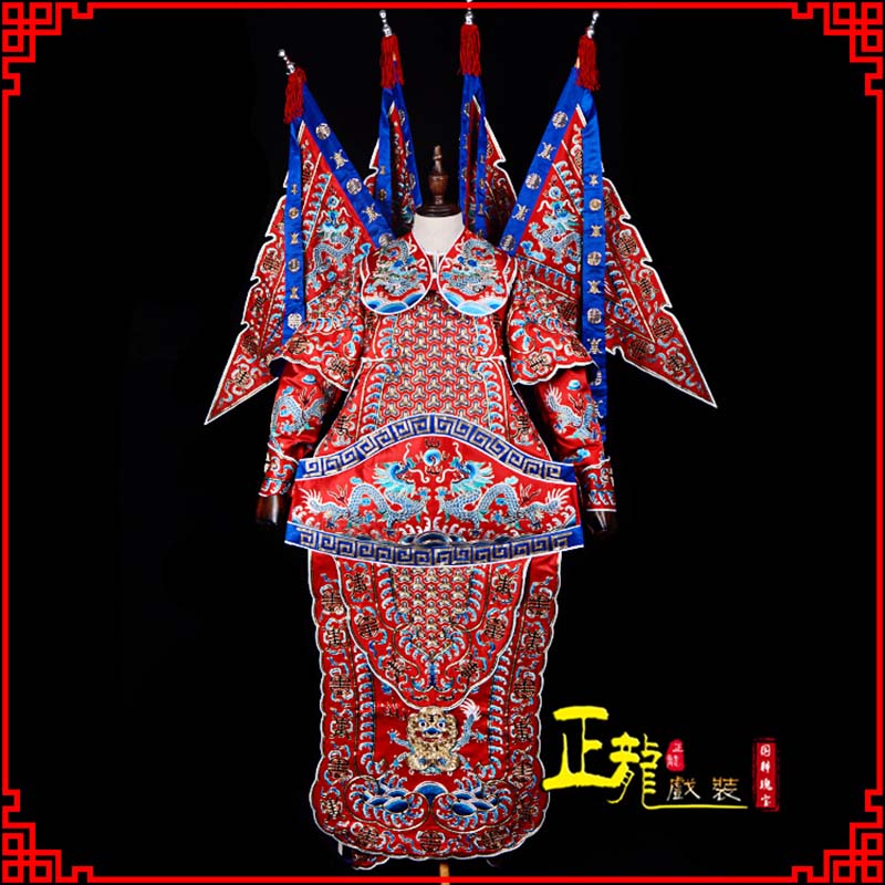 阿鲁科尔沁旗武生戏服戏曲武将靠